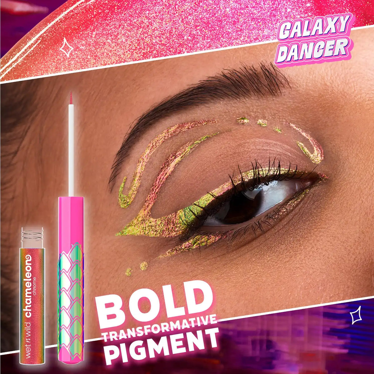 Chameleon Chrome Liquid Eyeliner | Galaxy Dancer