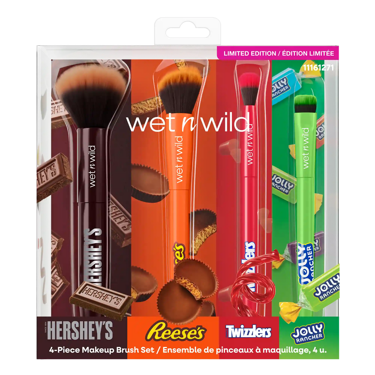 4-Piece Makeup Brush Set