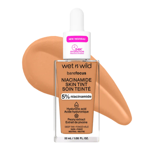 Bare Focus Niacinamide Skin Tint | Deep Tan