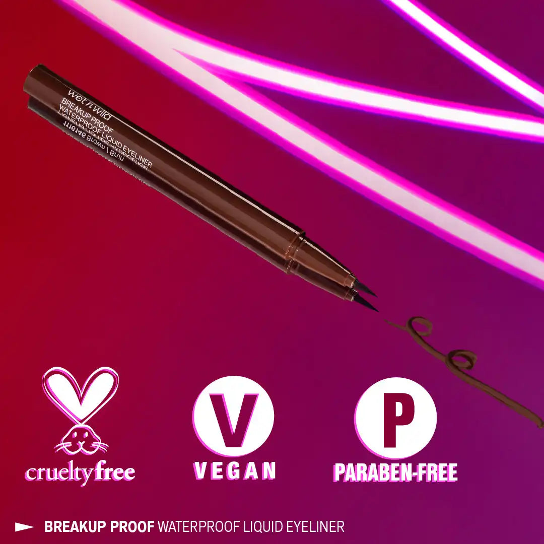 Breakup Proof Waterproof Liquid Eyeliner | Brown